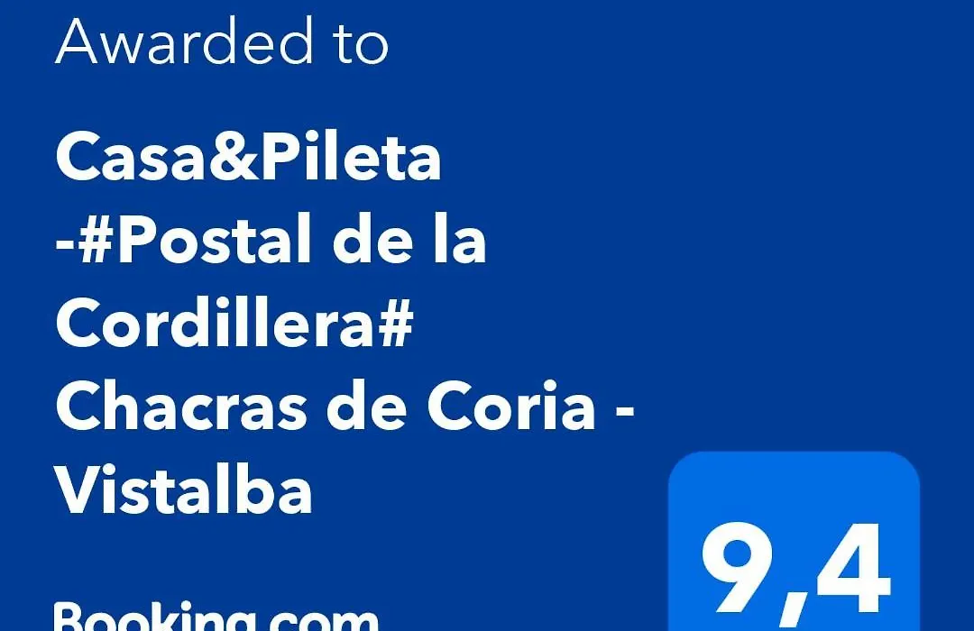 Casa&Pileta -#Postal De La Cordillera# Chacras De Coria - Vistalba-1