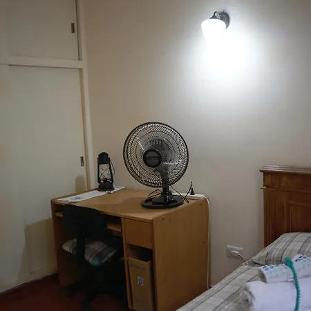Acogedora Habitacion Individual, Privada Y Luminosa En Mendoza-2