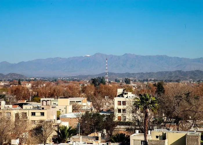 Apartamento Departamento Con Bella Vista A La Montana Y Ciudad Mendoza